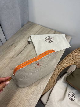 Хлопковая косметичка Bolide  Hermes Артикул BMS-135303. Вид 2