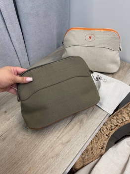 Хлопковая косметичка Bolide  Hermes Артикул BMS-135305. Вид 4