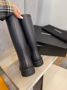 Резиновые сапоги Chanel Артикул BMS-135324. Вид 3