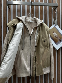 Куртка женская Brunello Cucinelli Артикул BMS-135480. Вид 2