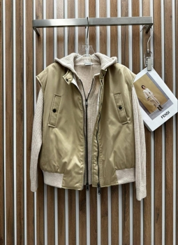 Куртка женская Brunello Cucinelli Артикул BMS-135480. Вид 1