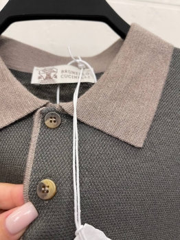 Поло Brunello Cucinelli Артикул BMS-135502. Вид 2