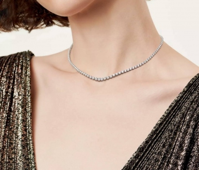Колье-цепь Tiffany&Co Артикул BMS-135564. Вид 1