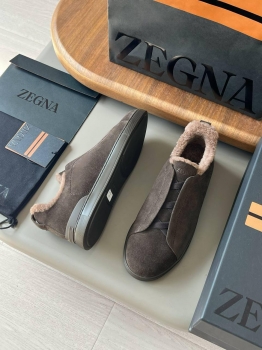 Кеды ZEGNA Артикул BMS-135657. Вид 3