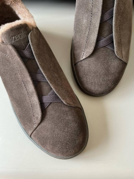 Кеды ZEGNA Артикул BMS-135657. Вид 4