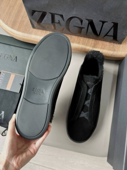 Кеды ZEGNA Артикул BMS-135655. Вид 3
