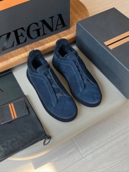 Кеды ZEGNA Артикул BMS-135654. Вид 1