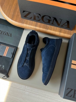 Кеды ZEGNA Артикул BMS-135654. Вид 3