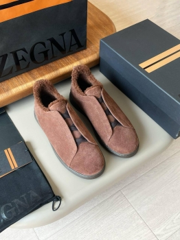 Кеды ZEGNA Артикул BMS-135653. Вид 1