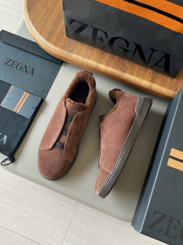 Кеды ZEGNA Артикул BMS-135653. Вид 3