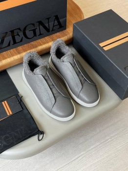 Кеды ZEGNA Артикул BMS-135652. Вид 1
