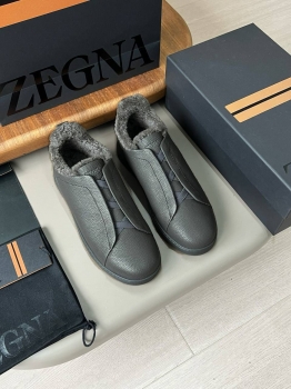 Кеды ZEGNA Артикул BMS-135651. Вид 1