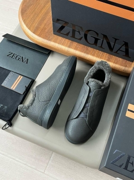 Кеды ZEGNA Артикул BMS-135651. Вид 3