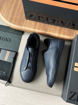Кеды ZEGNA Артикул BMS-135650. Вид 4