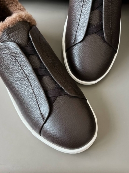 Кеды ZEGNA Артикул BMS-135648. Вид 4