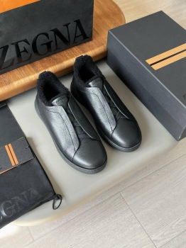 Кеды ZEGNA Артикул BMS-135649. Вид 1