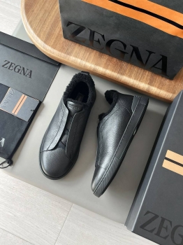 Кеды ZEGNA Артикул BMS-135649. Вид 3