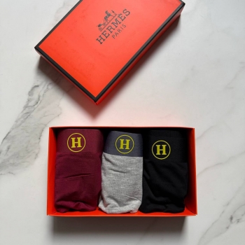 Набор из 3-х боксеров  Hermes Артикул BMS-135723. Вид 1