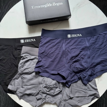Набор из 3-х боксеров  ZEGNA Артикул BMS-135727. Вид 2