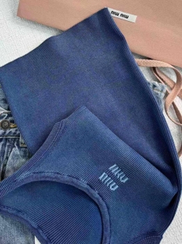Майка  Miu Miu Артикул BMS-135990. Вид 3