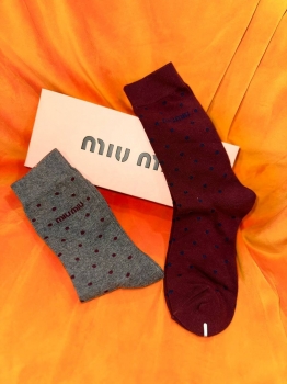 Носки Miu Miu Артикул BMS-136029. Вид 2
