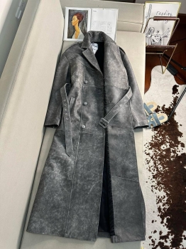 Кожаный тренч  Jil Sander Артикул BMS-136070. Вид 1