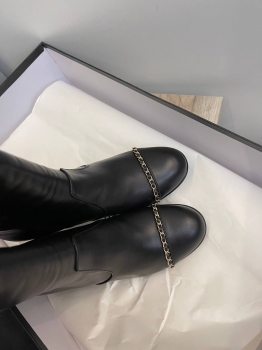 Сапоги  Chanel Артикул BMS-136102. Вид 4