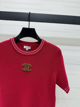 Футболка Chanel Артикул BMS-136280. Вид 3