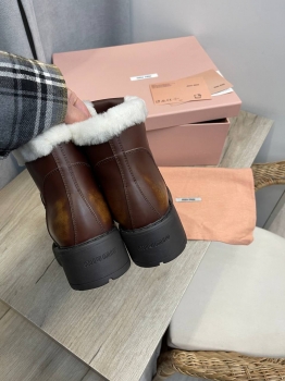 Ботинки Miu Miu Артикул BMS-136374. Вид 3
