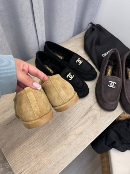 Меховые лоферы Chanel Артикул BMS-136481. Вид 3