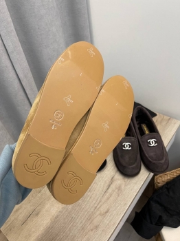 Меховые лоферы Chanel Артикул BMS-136481. Вид 4