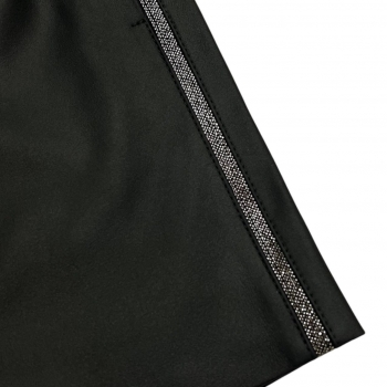 Кожаные шорты Brunello Cucinelli Артикул BMS-136660. Вид 2