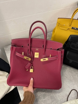 Сумка женская Birkin, 35 cm GHW Hermes Артикул BMS-136854. Вид 1