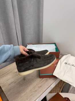 Ботинки женские  Loro Piana Артикул BMS-136883. Вид 1