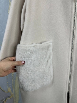 Пальто Brunello Cucinelli Артикул BMS-136898. Вид 3