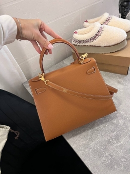 Сумка женская Kelly, 28, GHW Epsom leather Hermes Артикул BMS-136913. Вид 5