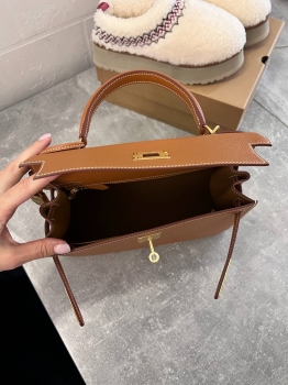 Сумка женская Kelly, 28, GHW Epsom leather Hermes Артикул BMS-136913. Вид 9