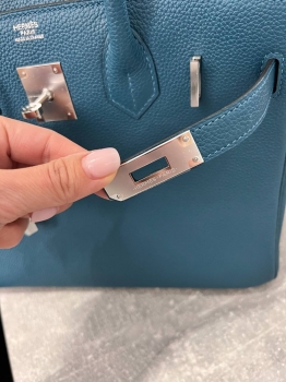 Сумка женская  Birkin 30, PHW Togo   Hermes Артикул BMS-136914. Вид 3