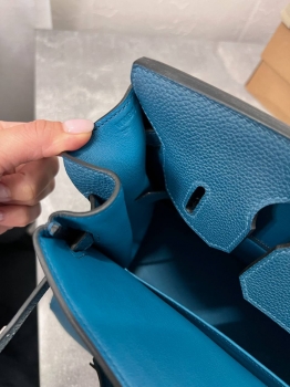 Сумка женская  Birkin 30, PHW Togo   Hermes Артикул BMS-136914. Вид 4