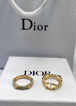 Комплект из двух колец Christian Dior Артикул BMS-136959. Вид 3