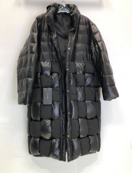Кожаный плащ Bottega Veneta Артикул BMS-137125. Вид 1