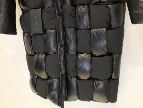 Кожаный плащ Bottega Veneta Артикул BMS-137125. Вид 3