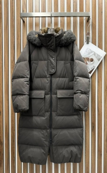 Пуховик  Brunello Cucinelli Артикул BMS-137269. Вид 1