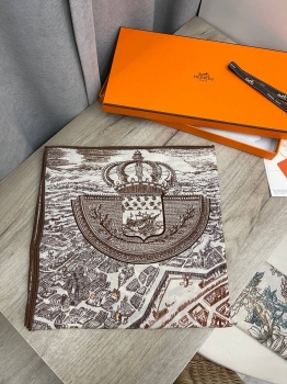 Платок  Hermes Артикул BMS-137354. Вид 1