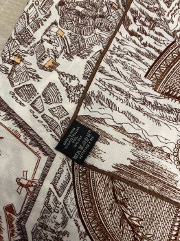 Платок  Hermes Артикул BMS-137354. Вид 3