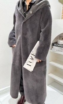 Двухсторонняя дубленка Brunello Cucinelli Артикул BMS-137438. Вид 8