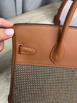 Сумка женская Birkin 25 Hermes Артикул BMS-137708. Вид 7