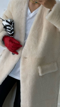 Меховое пальто Brunello Cucinelli Артикул BMS-137791. Вид 2