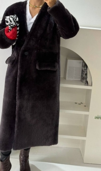 Меховое пальто Brunello Cucinelli Артикул BMS-137790. Вид 2