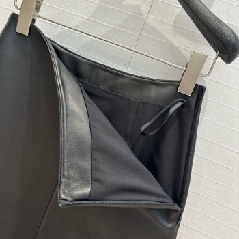 Кожаная юбка  Prada Артикул BMS-137833. Вид 2